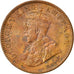 Coin, INDIA-BRITISH, George V, 1/4 Anna, 1931, EF(40-45), Bronze, KM:512