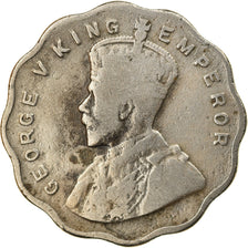 Münze, INDIA-BRITISH, George V, Anna, 1929, S+, Copper-nickel, KM:513
