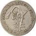 Münze, West African States, 50 Francs, 1972, S+, Copper-nickel, KM:6