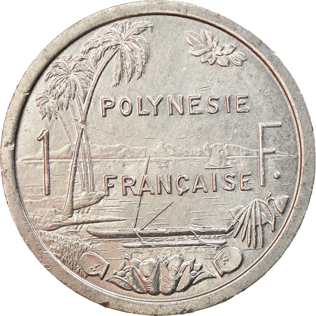 Coin, French Polynesia, Franc, 1998, Paris, AU(55-58), Aluminum, KM:11