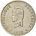 Coin, FRENCH AFARS & ISSAS, 50 Francs, 1970, Paris, EF(40-45), Copper-nickel