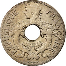 Munten, FRANS INDO-CHINA, 5 Cents, 1923, Paris, ZF+, Copper-nickel, KM:18