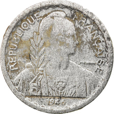 Coin, FRENCH INDO-CHINA, 5 Cents, 1946, Paris, VF(30-35), Aluminum, KM:30.1