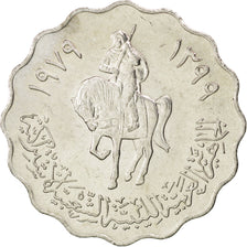 Coin, Libya, 50 Dirhams, 1979, MS(63), Copper-nickel, KM:22