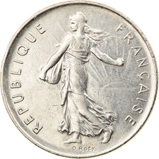 Coin, France, Semeuse, 5 Francs, 1975, Paris, AU(55-58), Nickel Clad