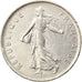 Coin, France, Semeuse, 5 Francs, 1976, Paris, AU(55-58), Nickel Clad