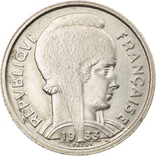 Coin, France, Bazor, 5 Francs, 1933, Paris, AU(55-58), Nickel, KM:887