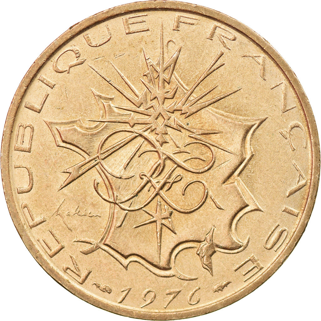 Monnaie, France, Mathieu, 10 Francs, 1976, SUP, Nickel-brass, Gadoury:814