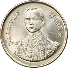 Coin, Thailand, Rama IX, 5 Baht, 1987, AU(55-58), Copper-Nickel Clad Copper