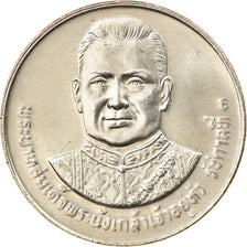 Coin, Thailand, Rama IX, 5 Baht, 1987, AU(55-58), Copper-Nickel Clad Copper