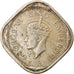 Coin, INDIA-BRITISH, George VI, 2 Annas, 1941, EF(40-45), Copper-nickel, KM:541