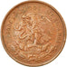 Moneta, Mexico, 10 Centavos, 1959, Mexico City, AU(50-53), Bronze, KM:433