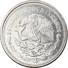 Munten, Mexico, Peso, 1987, Mexico City, ZF+, Stainless Steel, KM:496