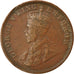 Monnaie, INDIA-BRITISH, George V, 1/4 Anna, 1917, TTB, Bronze, KM:512