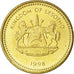 LESOTHO, 20 Licente, 1998, KM #64, MS(63), Brass Plated Steel, 18, 2.65