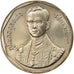 Moneta, Tajlandia, Rama IX, 2 Baht, 1992, AU(55-58), Miedź-Nikiel powlekany