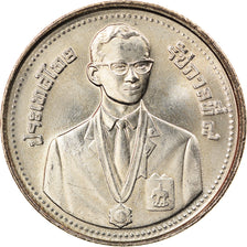 Moneta, Tajlandia, Rama IX, 2 Baht, 1985, AU(55-58), Miedź-Nikiel powlekany