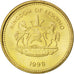 LESOTHO, 50 Licente, Lisente, 1998, KM #65, MS(63), Brass Plated Steel, 20, 3.33
