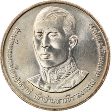 Coin, Thailand, Rama IX, 2 Baht, 1988, AU(55-58), Copper-Nickel Clad Copper