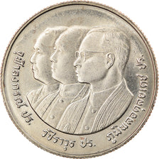 Coin, Thailand, Rama IX, 2 Baht, 1989, AU(55-58), Copper-Nickel Clad Copper
