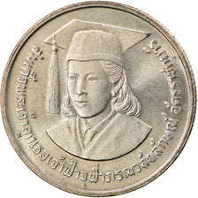 Coin, Thailand, Rama IX, 2 Baht, 1986, AU(55-58), Copper-Nickel Clad Copper