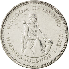 LESOTHO, Loti, 2010, KM #66, MS(63), Nickel Plated Steel, 21, 3.91