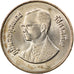 Coin, Thailand, Rama IX, 2 Baht, 1985, AU(55-58), Copper-Nickel Clad Copper