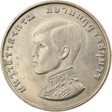 Coin, Thailand, Rama IX, Baht, 1972, AU(55-58), Copper-nickel, KM:97