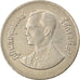 Coin, Thailand, Rama IX, Baht, 1982, AU(55-58), Copper-nickel, KM:159.2