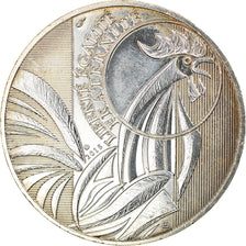 France, 10 Euro, Coq, 2015, AU(55-58), Silver, Gadoury:EU727