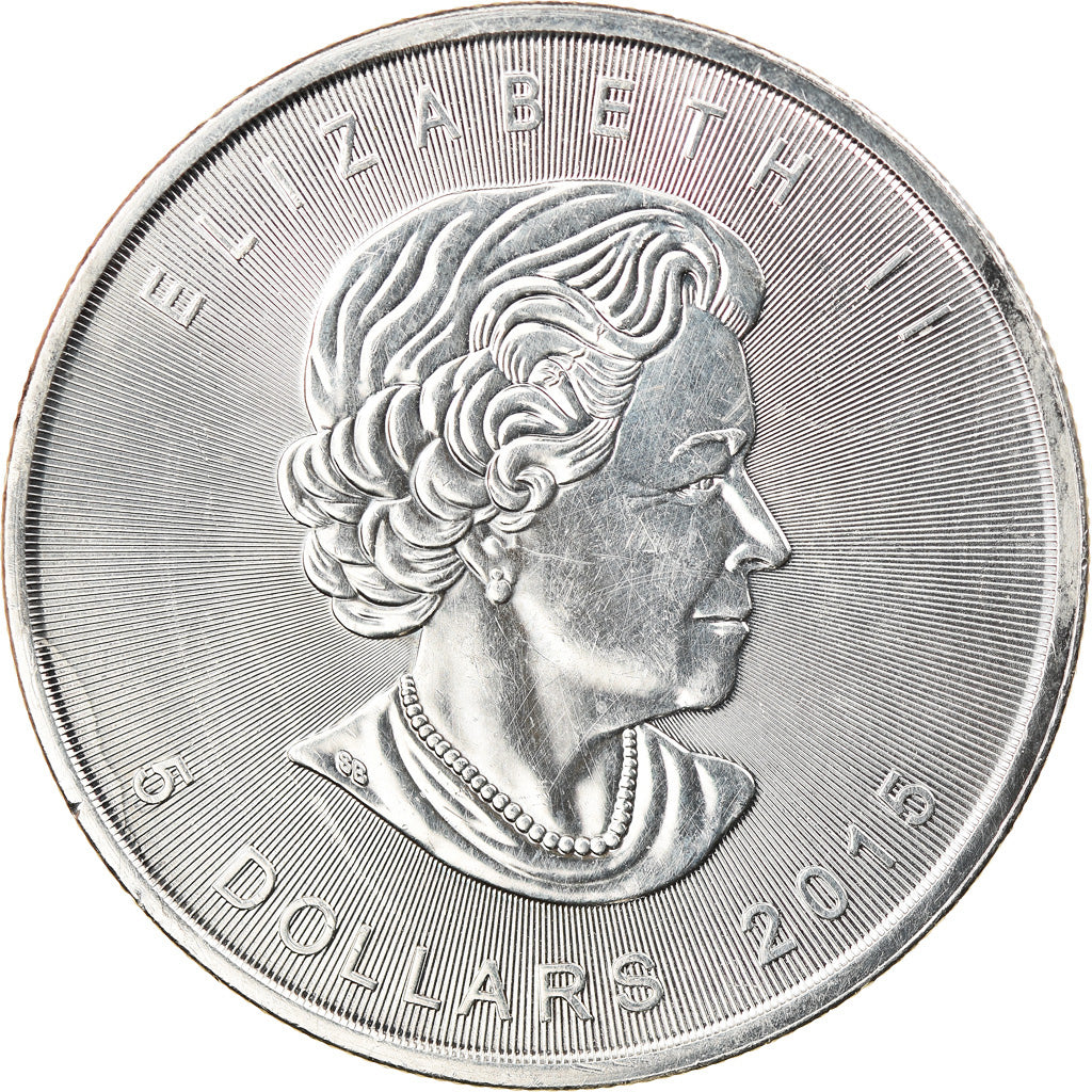 Coin, Canada, Elizabeth II, Dollar, 2015, Ottawa, AU(55-58), Silver