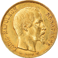 Moneta, Francja, Louis Napoleon, 20 Francs, 1852, Paris, AU(50-53), Złoto