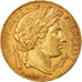 Moneda, Francia, Cérès, 20 Francs, 1851, Paris, MBC, Oro, KM:762, Gadoury:1059