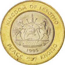 LESOTHO, 5 Maloti, 1995, KM #67, MS(63), Bi-Metallic, 24, 5.41