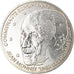 Moeda, França, Jean Monnet, 100 Francs, 1992, AU(55-58), Prata, KM:1120