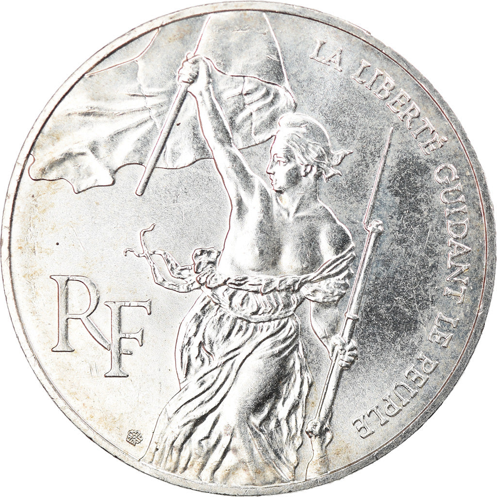 Coin, France, Liberté guidant le peuple, 100 Francs, 1993, AU(55-58), Silver