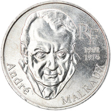 Coin, France, André Malraux, 100 Francs, 1997, AU(55-58), Silver, KM:1188