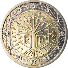 France, 2 Euro, 2012, Paris, BU, MS(65-70), Bi-Metallic, Gadoury:8a., KM:1414
