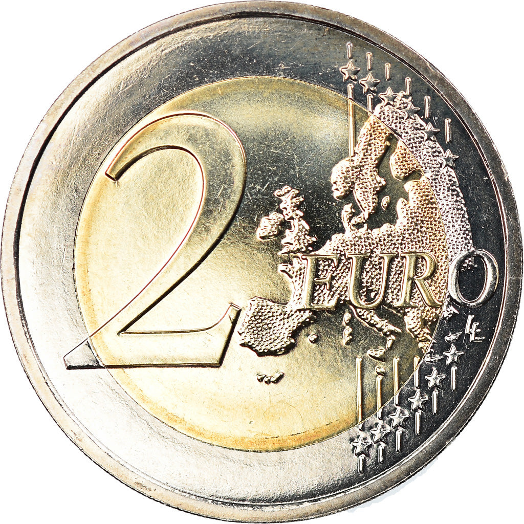 France, 2 Euro, 2012, Paris, BU, MS(65-70), Bi-Metallic, Gadoury:8a., KM:1414