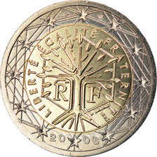 France, 2 Euro, 2006, Paris, BU, MS(65-70), Bi-Metallic, Gadoury:8., KM:1289
