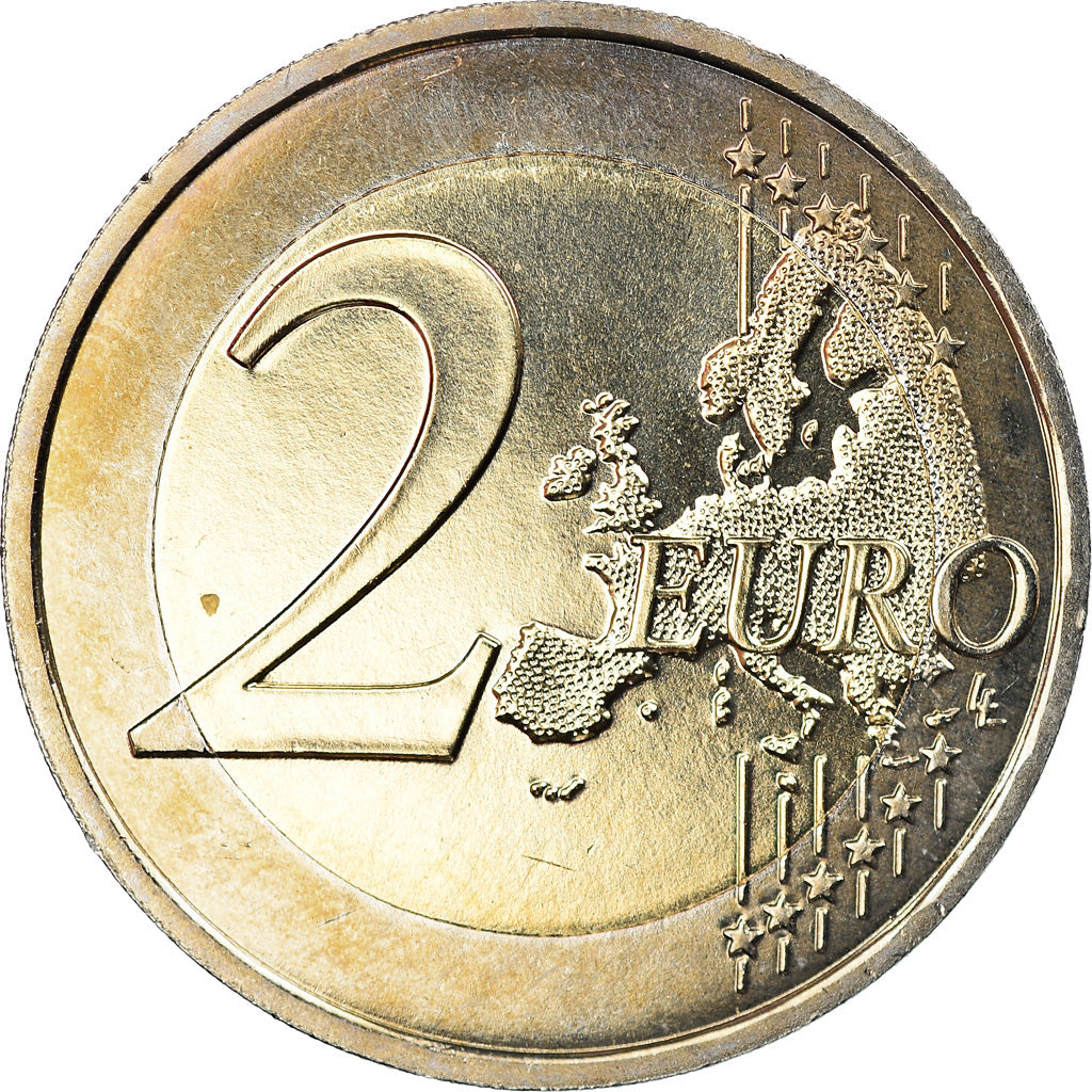 France, 2 Euro, 2007, Paris, BU, MS(65-70), Bi-Metallic, Gadoury:8a., KM:1414