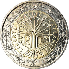 France, 2 Euro, 2011, Paris, BU, MS(65-70), Bi-Metallic, Gadoury:8a., KM:1414