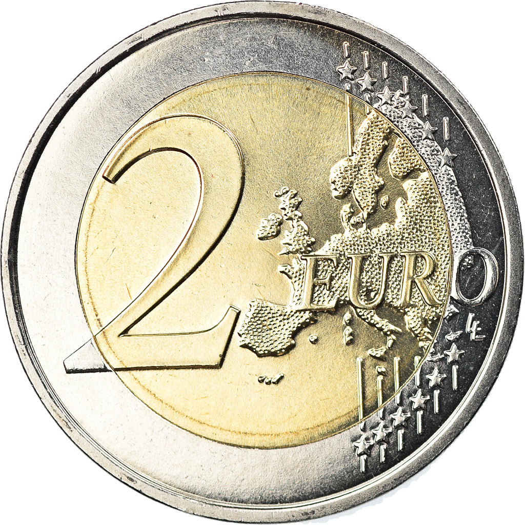 França, 2 Euro, 2010, Paris, BU, MS(65-70), Bimetálico, Gadoury:8a., KM:1414