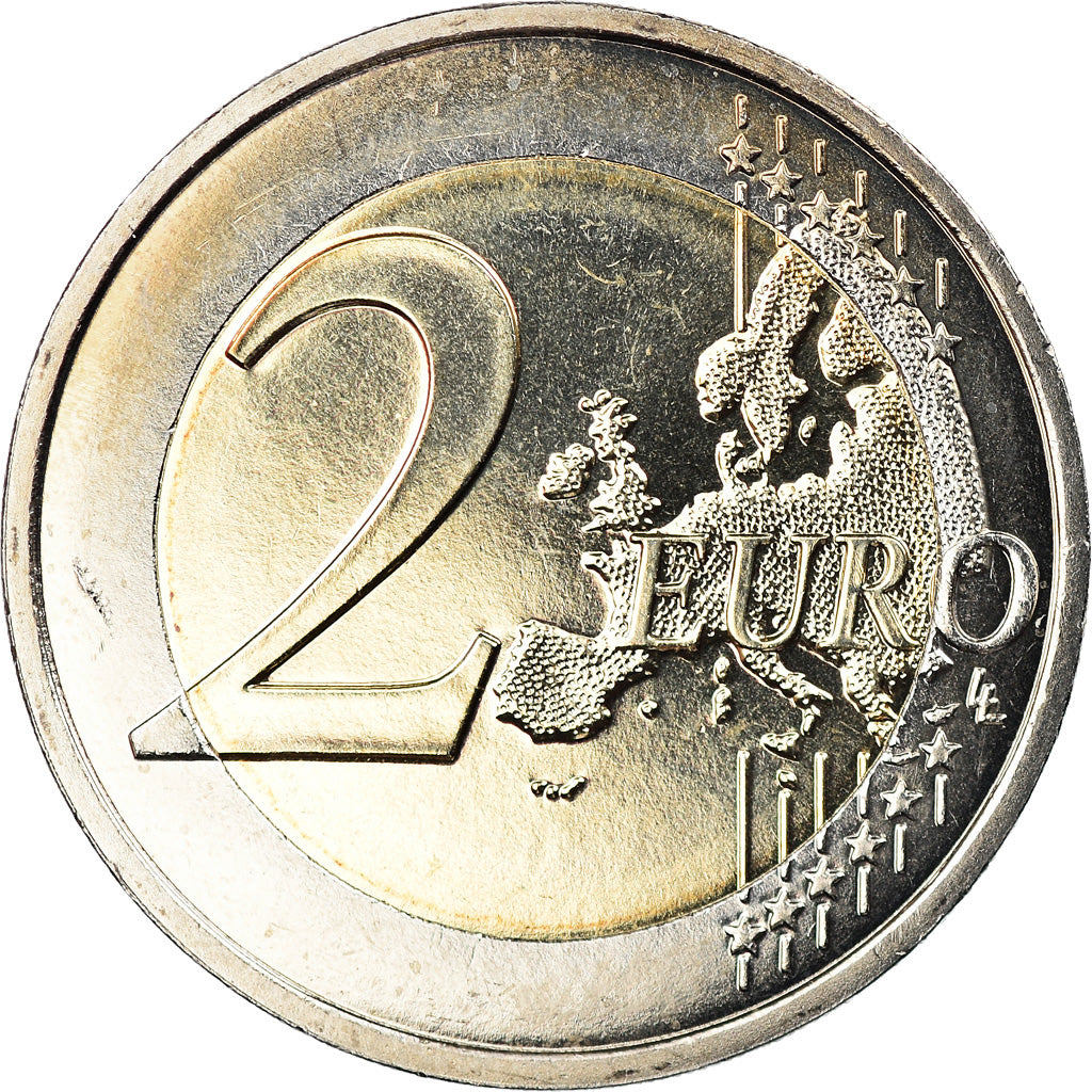 France, 2 Euro, 2009, Paris, BU, MS(65-70), Bi-Metallic, Gadoury:8a., KM:1414