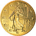 France, 50 Euro Cent, 2007, Paris, BU, MS(65-70), Brass, Gadoury:6a., KM:1412