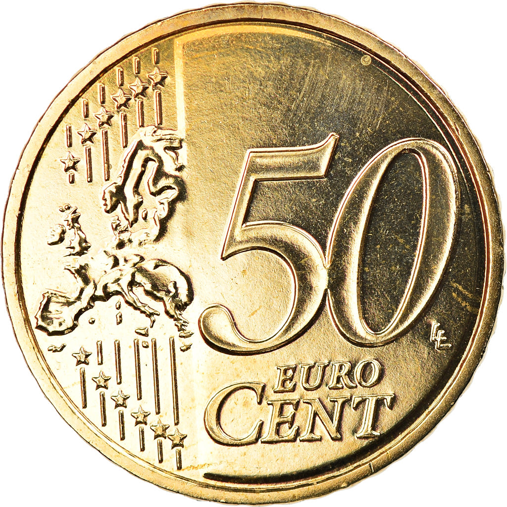 France, 50 Euro Cent, 2011, Paris, BU, MS(65-70), Brass, Gadoury:6a., KM:1412