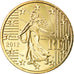France, 50 Euro Cent, 2012, Paris, BU, MS(65-70), Brass, Gadoury:6a., KM:1412