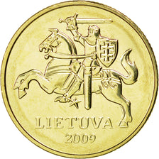 LITHUANIA, 20 Centu, 2009, KM #107, MS(63), Nickel-Brass, 20.5, 4.82