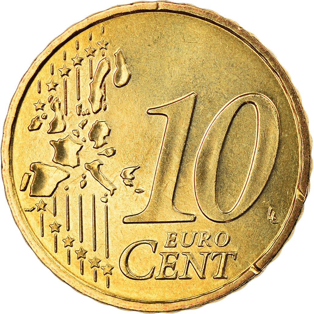 Frankrijk, 10 Euro Cent, 2006, Paris, BU, FDC, Tin, Gadoury:4a, KM:1285