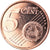 France, 5 Euro Cent, 2013, Paris, BU, FDC, Copper Plated Steel, Gadoury:3